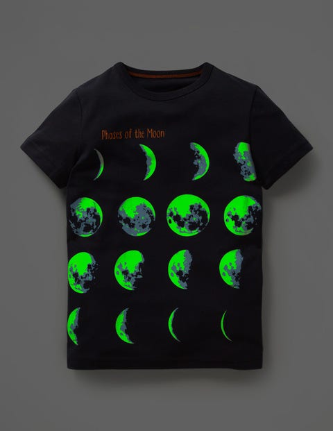 T-Shirt Mit Leuchtendem Planeten - Anthrazit, Planeten T-Shirt Mit Leuchtendem Planeten - Anthrazit, Planeten