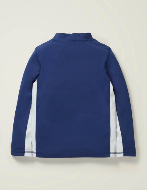 Rash Guard - Deep Sea Blue/White Rash Guard - Deep Sea Blue/White