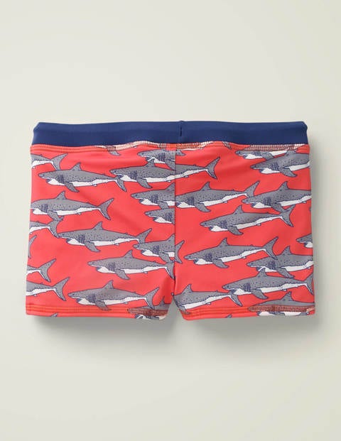 Badehose - Früchtepunschrot, Haie Badehose - Früchtepunschrot, Haie