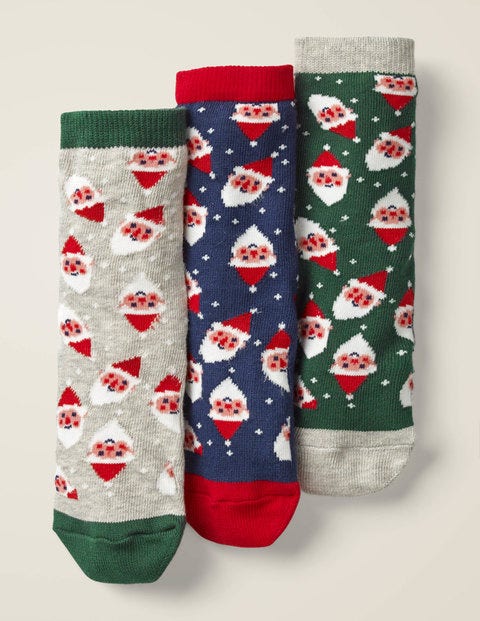 3 Pack Festive Socks - Christmas 3 Pack Festive Socks - Christmas