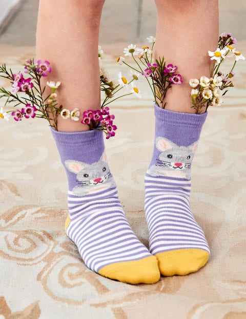 7 Pack Sock Box - Woodland Friends 7 Pack Sock Box - Woodland Friends