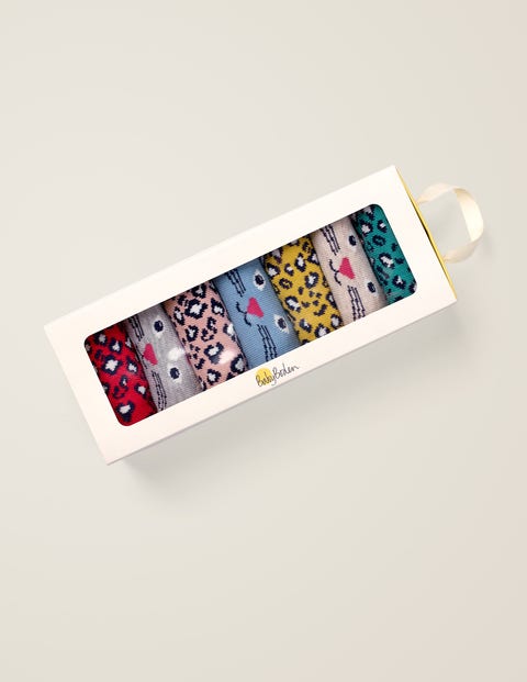 7 Pack Sock Box - Cats 7 Pack Sock Box - Cats