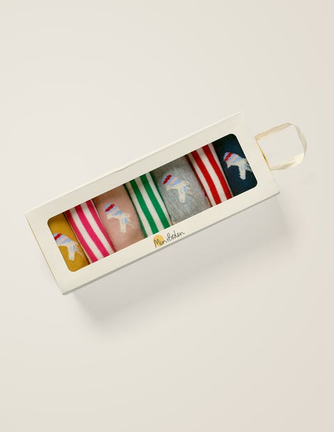 7 Pack Sock Box - Unicorns 7 Pack Sock Box - Unicorns