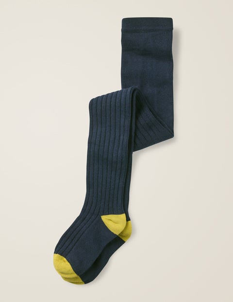 Ribbed Tights - College Navy Ribbed Tights - College Navy
