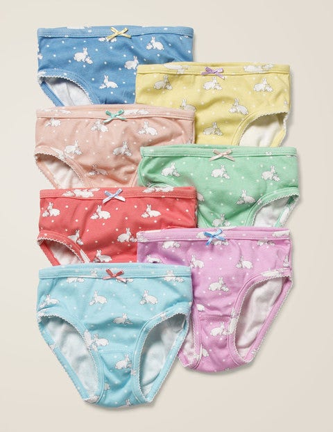 7 Pack Underwear - Bunnies 7 Pack Underwear - Bunnies