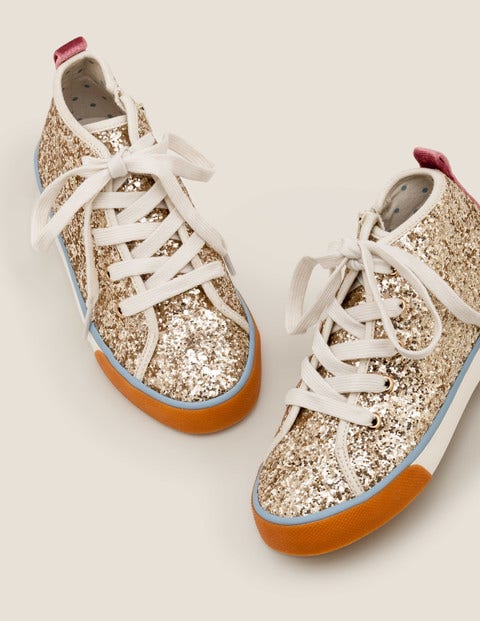 High Tops - Pale Gold | Boden UK