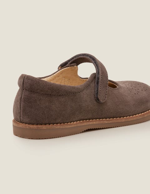 Babies En Cuir - Gris requin Babies En Cuir - Gris requin