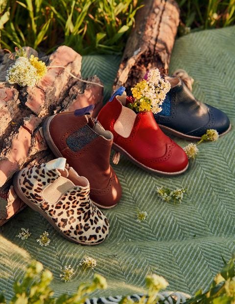 Leather Chelsea Boots - Tan Leopard Leather Chelsea Boots - Tan Leopard