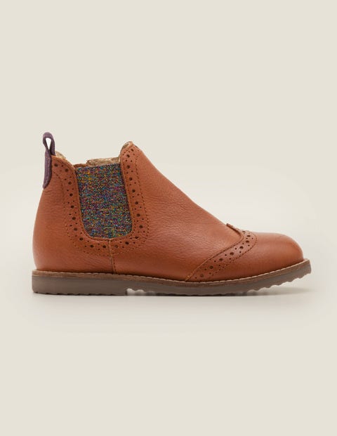 Bottines Chelsea En Cuir - Fauve Bottines Chelsea En Cuir - Fauve