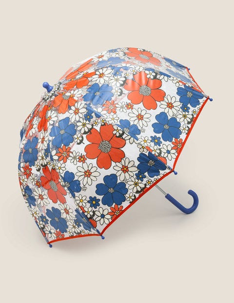 Printed Umbrella - Mini Jumbo Sixties Floral Printed Umbrella - Mini Jumbo Sixties Floral