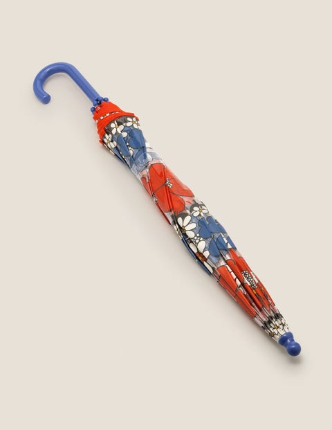 Printed Umbrella - Mini Jumbo Sixties Floral Printed Umbrella - Mini Jumbo Sixties Floral