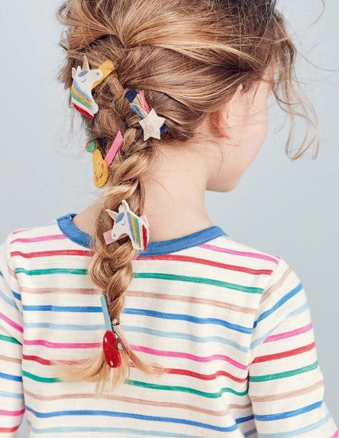 3 Pack Hair Clips - Unicorns 3 Pack Hair Clips - Unicorns