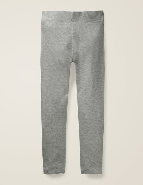 Einfarbige Leggings - Grau Meliert Einfarbige Leggings - Grau Meliert