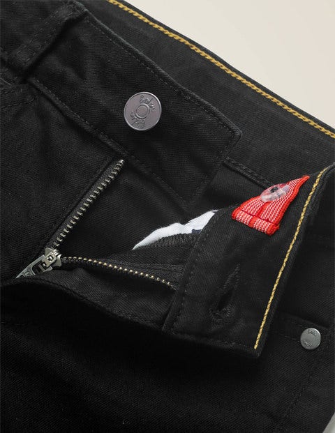 Röhrenjeans Mit Superstretch - Schwarz Röhrenjeans Mit Superstretch - Schwarz