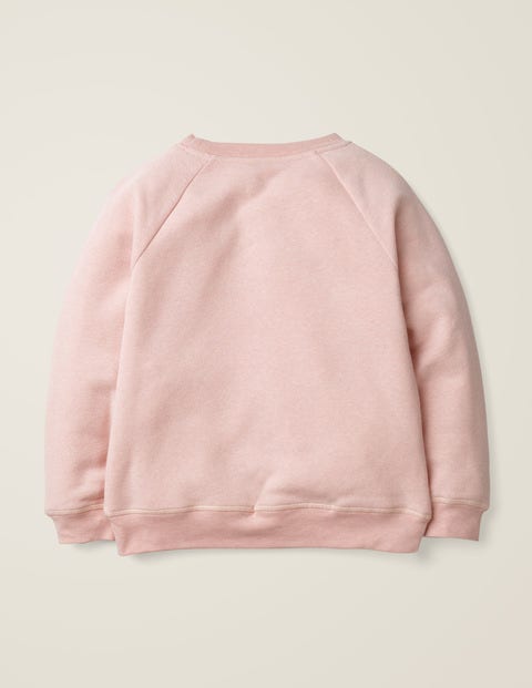 Printed Pet Pals Sweatshirt - Provence Dusty Pink Marl Cat Printed Pet Pals Sweatshirt - Provence Dusty Pink Marl Cat