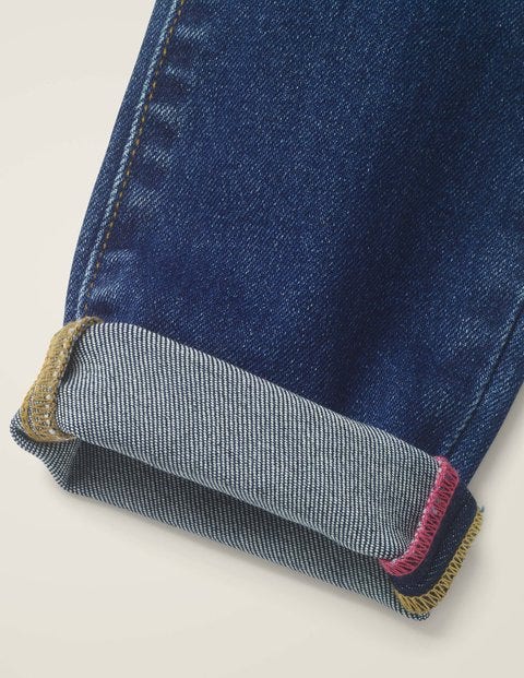 Jeans Mit Schmaler Passform - Dunkles Vintage Jeans Mit Schmaler Passform - Dunkles Vintage