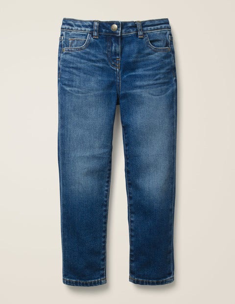Jeans Mit Schmaler Passform - Mittleres Vintageblau Jeans Mit Schmaler Passform - Mittleres Vintageblau