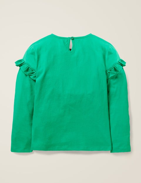Colour-Change Sequin T-Shirt - Asparagus Green Apple Colour-Change Sequin T-Shirt - Asparagus Green Apple