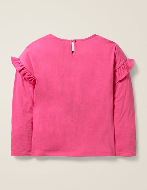 Colour-Change Sequin T-Shirt - Pink Sorbet Butterfly Colour-Change Sequin T-Shirt - Pink Sorbet Butterfly