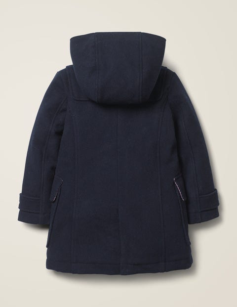 Wool Duffle Coat - Navy Wool Duffle Coat - Navy