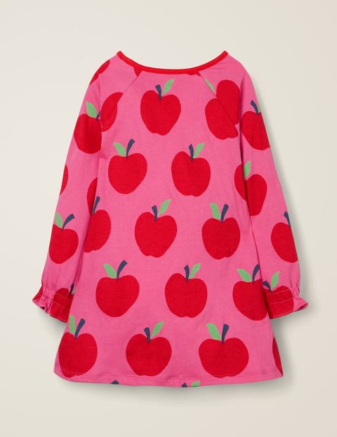 Printed Tunic - Pink Sorbet Apples Printed Tunic - Pink Sorbet Apples