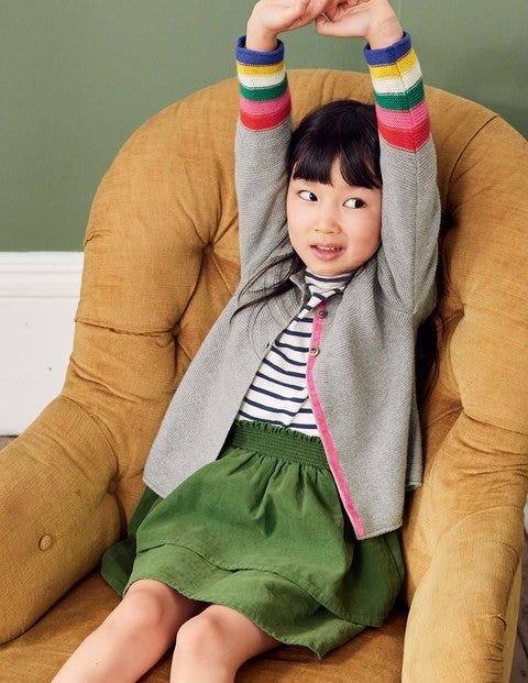Smocked Woven Skirt - Willow Green Smocked Woven Skirt - Willow Green