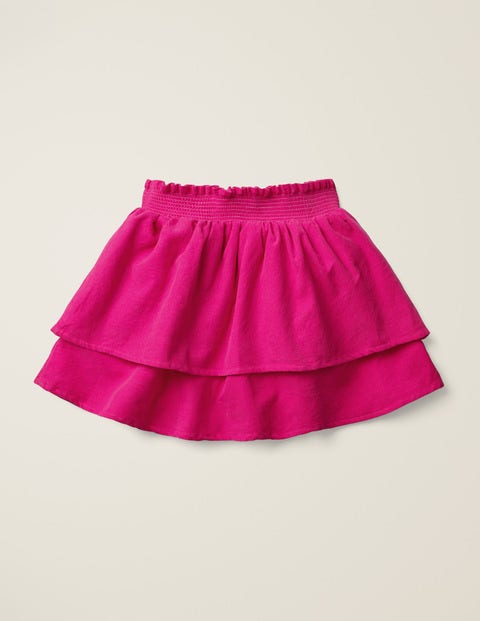 Smocked Woven Skirt - Pink Sorbet Smocked Woven Skirt - Pink Sorbet