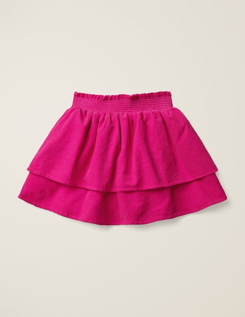 Smocked Woven Skirt - Pink Sorbet Smocked Woven Skirt - Pink Sorbet