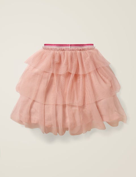 Tiered Tulle Party Skirt - Provence Dusty Pink Tiered Tulle Party Skirt - Provence Dusty Pink