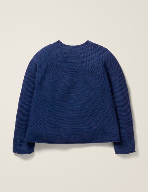 Alltagstauglicher Cardigan - Segelblau Alltagstauglicher Cardigan - Segelblau