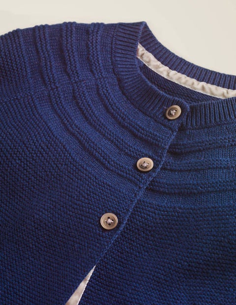 Alltagstauglicher Cardigan - Segelblau Alltagstauglicher Cardigan - Segelblau