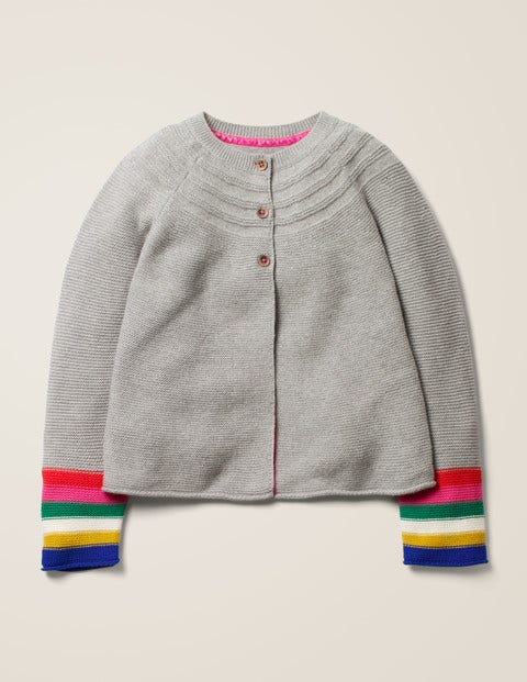 Alltagstauglicher Cardigan - Grau Meliert Alltagstauglicher Cardigan - Grau Meliert