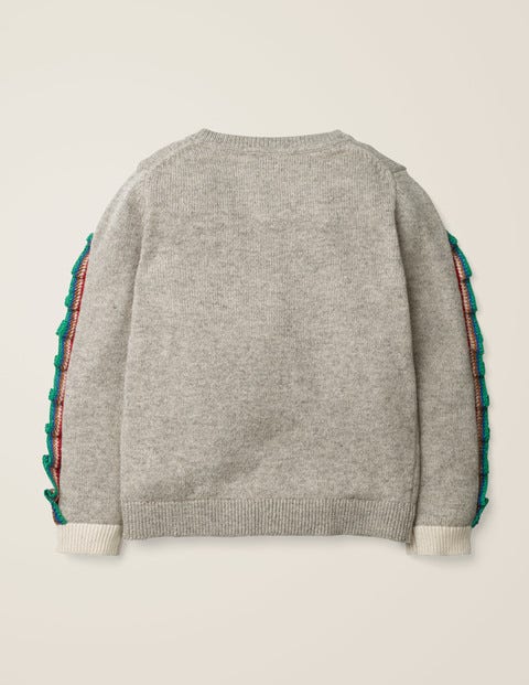 Gilet Fun - Licorne gris chiné Gilet Fun - Licorne gris chiné