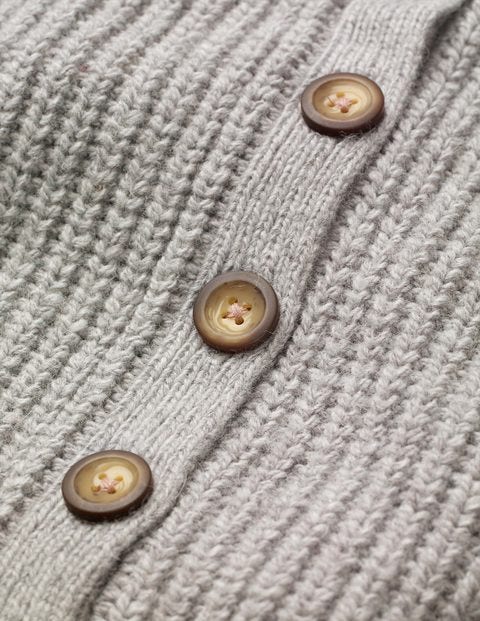 Chunky Knit Cardigan - Grey Marl Chunky Knit Cardigan - Grey Marl