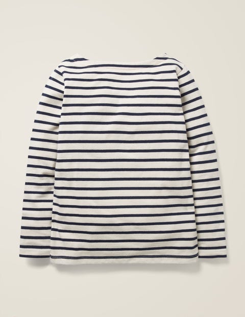 Everyday Breton - Ecru/School Navy Everyday Breton - Ecru/School Navy