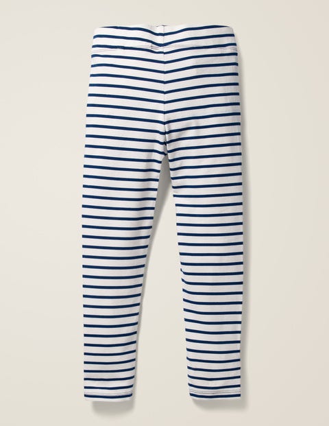 Appliqué Leggings - Ivory/College Blue Ladybirds Appliqué Leggings - Ivory/College Blue Ladybirds