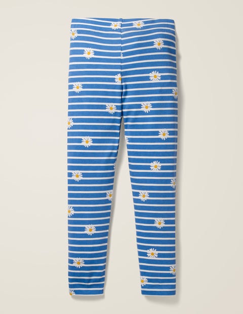 Fun Leggings - Elizabethan Blue/Ivory Daisy Fun Leggings - Elizabethan Blue/Ivory Daisy
