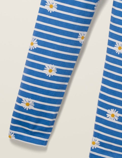 Fun Leggings - Elizabethan Blue/Ivory Daisy Fun Leggings - Elizabethan Blue/Ivory Daisy