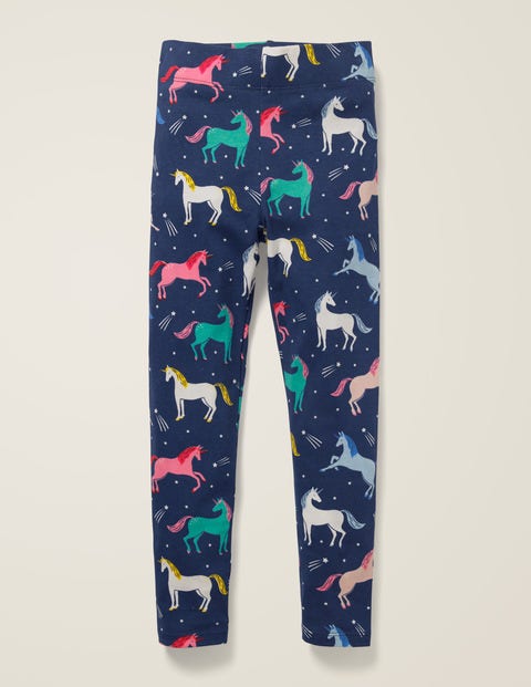 Fun Leggings - College Blue Unicorns Fun Leggings - College Blue Unicorns