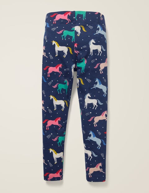 Fun Leggings - College Blue Unicorns Fun Leggings - College Blue Unicorns