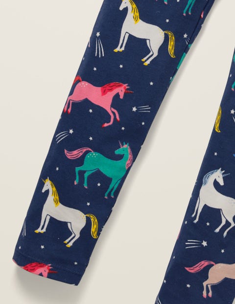 Fun Leggings - College Blue Unicorns Fun Leggings - College Blue Unicorns