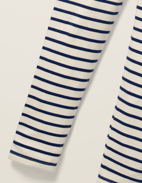 Fun Leggings - Ecru/School Navy Fun Leggings - Ecru/School Navy