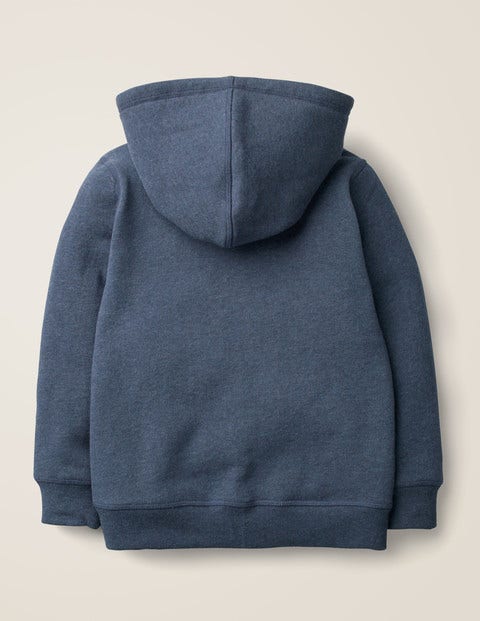 Cosy Cat Hoodie - College Blue Marl Cat Cosy Cat Hoodie - College Blue Marl Cat