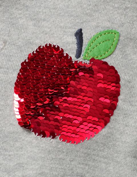 Kleid Mit Farbwechselnden Pailletten - Grau Meliert, Äpfel Kleid Mit Farbwechselnden Pailletten - Grau Meliert, Äpfel