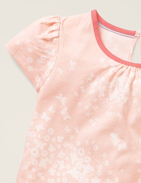 Printed Pyjama Set - Dusty Pink Butterfly Sprig Printed Pyjama Set - Dusty Pink Butterfly Sprig