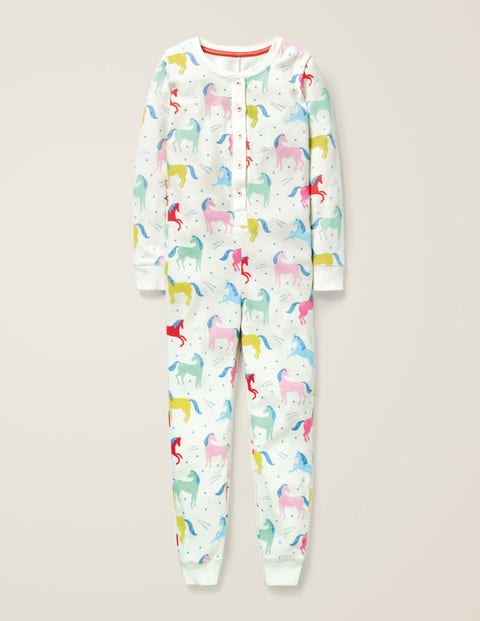 Combinaison-Pyjama Cosy - Licornes multi Combinaison-Pyjama Cosy - Licornes multi