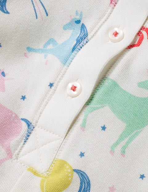 Combinaison-Pyjama Cosy - Licornes multi Combinaison-Pyjama Cosy - Licornes multi