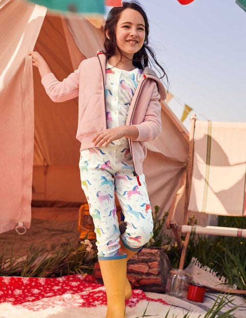 Cosy All-In-One Pyjamas - Multi Unicorns