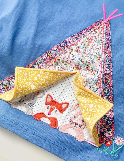 Adventure Appliqué T-Shirt - Elizabethan Blue Tent Adventure Appliqué T-Shirt - Elizabethan Blue Tent