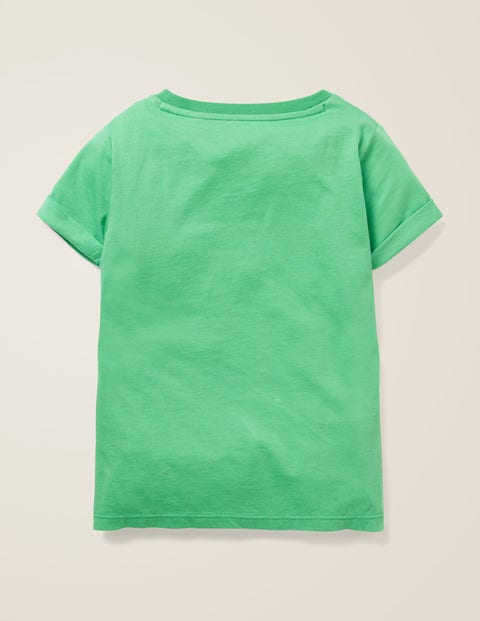 Pocket Detail T-Shirt - Asparagus Green Bumblebee Pocket Detail T-Shirt - Asparagus Green Bumblebee